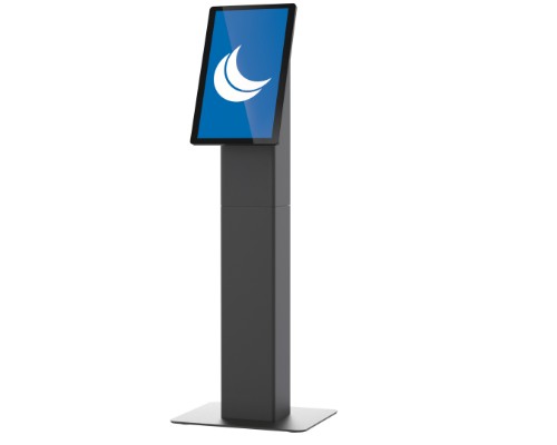 Ergonomic Solutions SpacePole Kiosk SpacePole Mini Kiosk Floorstand