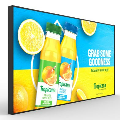 Allsee Technologies UHB55HD9 Signage Display Digital A-board 139.7 cm (55") LED Wi-Fi 3500 cd/m² Full HD Black Built-in processor Android 7.1 24/7