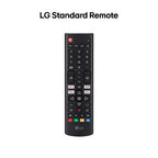 LG 43UA75006LA.AEK TV 109.2 cm (43") 4K Ultra HD Smart TV Wi-Fi Black