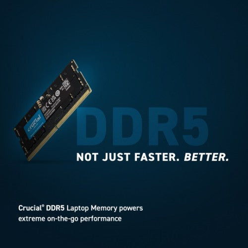 Crucial CT16G56C46S5 memory module 16 GB 1 x 16 GB DDR5 262-pin SO-DIMM ECC