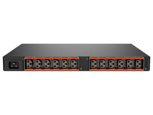 Vertiv Geist MU05M1R0-12CF17-2C20A9H00-S power distribution unit (PDU) 12 AC outlet(s) 0U Black