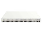 D-Link 52-Port Gigabit PoE+ Nuclias Smart Managed Switch including 4x 1G Combo Ports, 370W