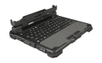 Getac GDKBMH mobile device keyboard Black, Silver Spanish