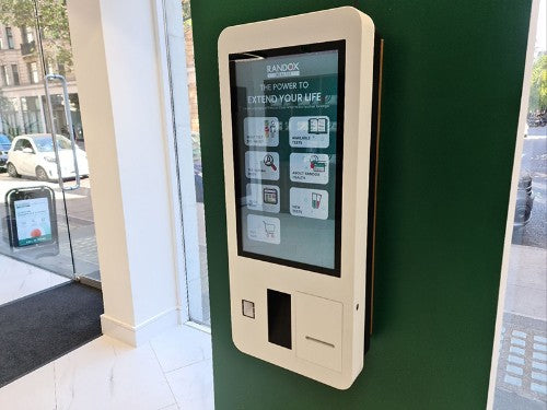 Allsee Technologies SO27C Signage Display Kiosk design 68.6 cm (27") LED Wi-Fi 350 cd/m² Full HD White Touchscreen Built-in processor 24/7