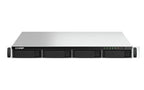 QNAP TS-464U-RP NAS Rack (1U) Intel® Celeron® N5095 8 GB DDR4 0 TB QNAP Turbo System Aluminium, Black