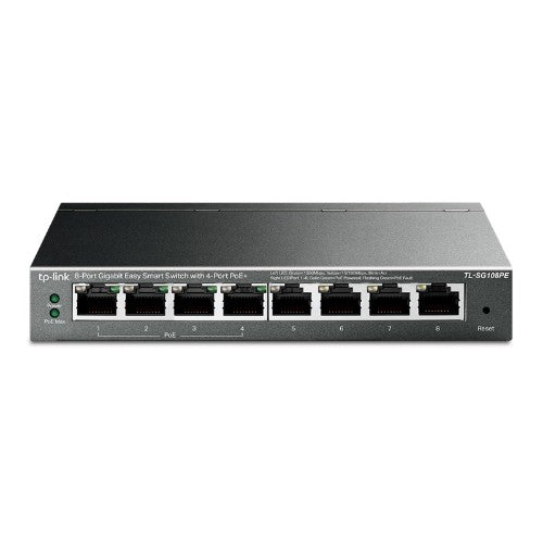 TP-Link 8-Port Gigabit Easy Smart Switch with 4-Port PoE