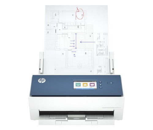 HP ScanJet Enterprise Flow N9000 sn1 ADF scanner 600 x 600 DPI A3 Blue, White
