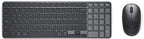 DELL Pro 7 KM746 keyboard Mouse included Universal RF Wireless + Bluetooth QWERTY US International Graphite