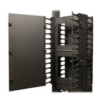 Tripp Lite SRCABLEVRT12 SmartRack 12-in. (30.48 cm) Width High Capacity Vertical Cable Manager - Double finger duct with cover