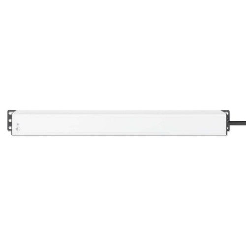 Intellinet 19" 1U PDU 7-way UK, Surge Protection, Rackmount, Power Distribution Unit, UK 3-pin outlets, 3m power cord, output