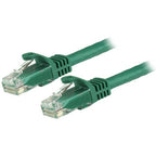 StarTech.com 15m CAT6 Ethernet Cable - Green CAT 6 Gigabit Ethernet Wire -250MHz 100W PoE RJ45 UTP Network/Patch Cord Snagless w/Strain Relief Individually Tested