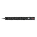 APC NetShelter Switched Rack PDU, 1U, 1.4kW, 120V, 15A, 8 NEMA 5-15R outlet