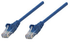 Intellinet Network Patch Cable, Cat6A, 20m, Blue, Copper, S/FTP, LSOH / LSZH, PVC, RJ45, Gold Plated Contacts, Snagless, Booted, Lifetime Warranty