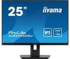 iiyama ProLite 25” 1920 x 1200 monitor featuring IPS panel and a height adjustable stand