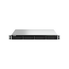QNAP TS-464U-RP NAS Rack (1U) Intel® Celeron® N5095 8 GB DDR4 0 TB QNAP Turbo System Aluminium, Black