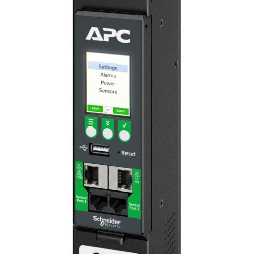 APC NetShelter Rack PDU Advanced, Switched, 3Phase, 11kW 400V 16A or 11.5kW 415V 20A, 42 Outlets, IEC309