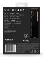 Western Digital Black WD_BLACK™ SN850X NVMe™ SSD POWERED BY SANDISK 4 TB
