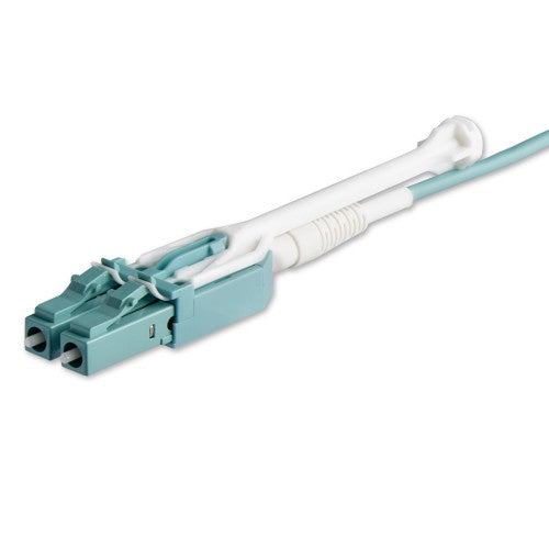 StarTech.com 3m (10ft) MTP(F)/PC to 4x LC/PC Duplex Breakout OM3 Multimode Fiber Optic Cable, OFNP Plenum, 40G Networks, Low Insertion Loss - Fiber Jumper Cord