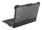 Origin Storage AC-ESL-C741L-BCLR laptop case 27.9 cm (11") Shell case Black, Transparent