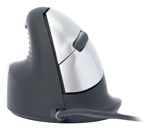 R-Go Tools Ergonomic mouse R-Go HE Break with break software, large (hand size &ge; 185 mm), left-handed, Wired, black
