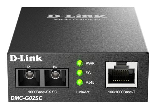 D-Link 100/1000Base-t to 1000Base-SX SC Multi-mode Media Converter (550m)