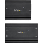StarTech.com 4-Port USB 2.0 Extender Hub over Single CAT5e/CAT6 Ethernet Cable (RJ45) - 330ft (100m) - USB Extender Hub Adapter Kit - Metal Housing - Externally Powered - 480 Mbps - TAA