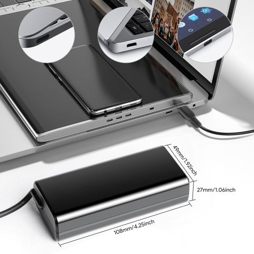 BTI alt to Lenovo 4X20M26260 power adapter/inverter Indoor 65W Black