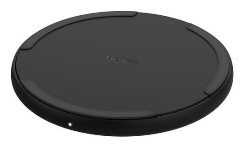 Belkin WIA012HQBK mobile device charger Smartphone Black AC Wireless charging Fast charging Indoor