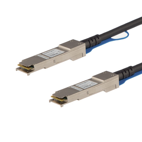 StarTech.com MSA Uncoded Compatible 7m 40G QSFP+ to QSFP+ Direct Attach Breakout Cable Twinax - 40 GbE QSFP+ Copper DAC 40 Gbps Low Power Active Transceiver Module DAC