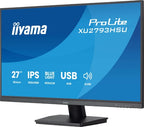 iiyama ProLite 27” IPS technology panel with USB hub and 100Hz refresh rate