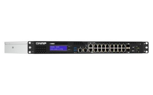 QNAP QGD-1602-C3758-16G network switch Managed L2 2.5G Ethernet (100/1000/2500) Black, Grey