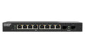 QNAP QSW-L2110-2S8T network switch Managed Desktop Black