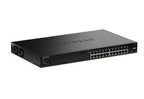 NETGEAR GS324TPv2 Managed L2/L3 Gigabit Ethernet (10/100/1000) Power over Ethernet (PoE) 1U Black