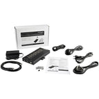 StarTech.com 8 Port Serial Hub USB to RS232/RS485/RS422 Adapter - Industrial USB 2.0 to DB9 Serial Converter Hub - IP30 Rated - Din Rail Mountable Metal Serial Hub - 15kV ESD Protection - TAA