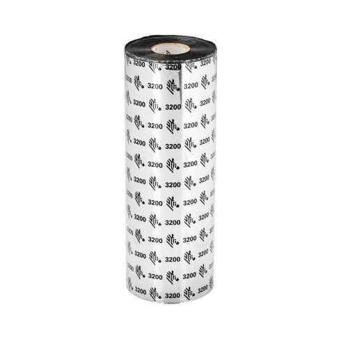 Zebra 03200BK15645 Thermal-transfer ribbon 156mm x 450m Pack=6 for Zebra ZipShip 3200