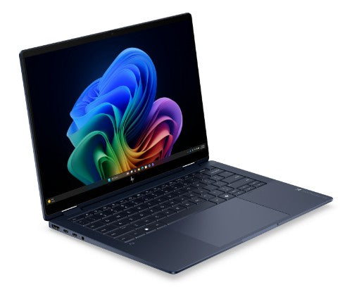 HP EliteBook X Flip G2i 14 inch Notebook Next Gen AI PC Copilot+ PC Intel Core Ultra X7 358H Hybrid (2-in-1) 35.6 cm (14") Touchscreen 3K 32 GB LPDDR5x-SDRAM 1 TB SSD Wi-Fi 7 (802.11be) Windows 11 Pro Blue