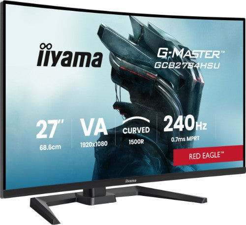iiyama G-MASTER GCB2784HSU-B1 computer monitor 68.6 cm (27") 1920 x 1080 pixels Full HD LCD Black