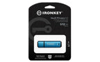 Kingston Technology IronKey 512GB Vault Privacy 50 AES-256 Encrypted, FIPS 197