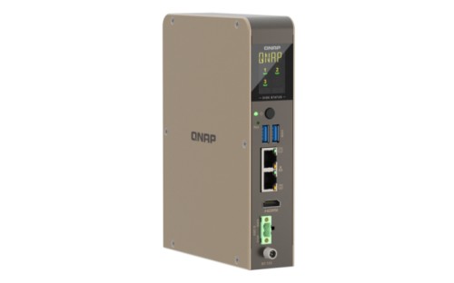 QNAP QBoat-300 NAS Compact 4 GB 0 TB QNAP QTS Grey