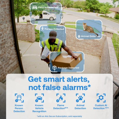 Arlo Essential 3 2K Security Camera 3-cam