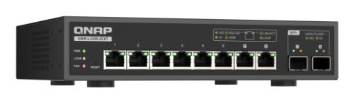 QNAP QSW-L3208-2C6T network switch Managed L2 10G Ethernet (100/1000/10000) Desktop Black