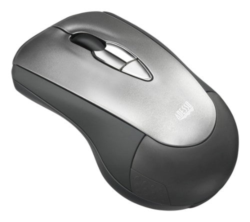 Adesso WKB-5100CB keyboard Mouse included Home/Office RF Wireless QWERTY US English Black, Silver