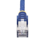 StarTech.com 50cm Blue CAT8 Ethernet Cable, Snagless RJ45, 25G/40G, 2000MHz, 100W PoE++, S/FTP, 26AWG Pure Bare Copper Wire, LSZH, Shielded Network Patch Cord w/Strain Reliefs, Individually Tested