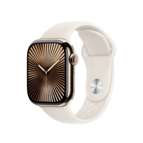Apple MXLM3ZM/A smart wearable accessory Band Beige Fluoroelastomer