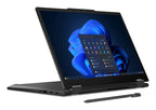 Lenovo ThinkPad X13 2-in-1 Gen 5 Intel Core Ultra 5 125U Hybrid (2-in-1) 33.8 cm (13.3") Touchscreen WUXGA 16 GB LPDDR5x-SDRAM 256 GB SSD Wi-Fi 6E (802.11ax) Windows 11 Pro UK English Black