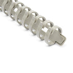 StarTech.com Flexible Cable Management Raceway Spine Vertebrae, 3/4"(20mm)W x 1/2"(14mm)H - 20"(0.5m) length, Nylon 66 Network Cable/Power Cord Hider Kit, Wall Wire Duct System, UL Listed