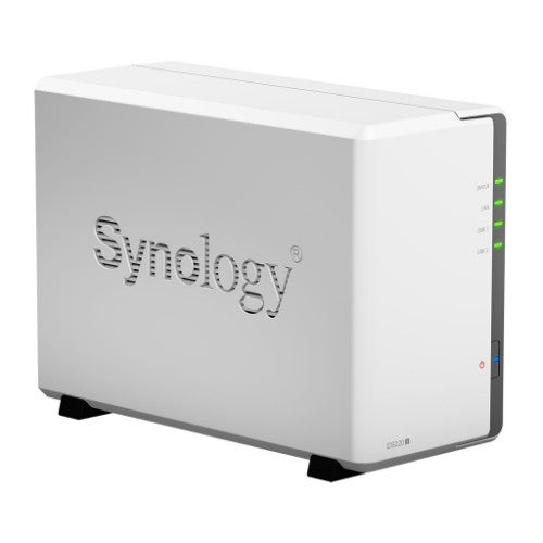 Synology DiskStation DS220j NAS Mini Tower Realtek RTD1296 0.512 GB DDR4 DiskStation Manager White