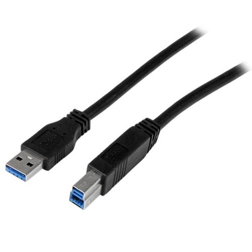 StarTech.com 1m (3ft) Certified SuperSpeed USB 3.0 (5Gbps) A to B Cable - M/M