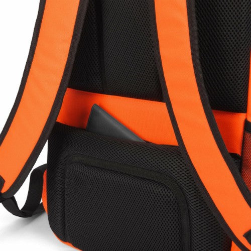 DICOTA P20471-18 backpack Rucksack Black, Grey, Orange Recycled polyethylene terephthalate (rPET)