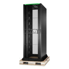 APC NetShelter SX Advanced Rack, High Strength, 52U, 2436H x 800W x 1295D mm, with Shock Package, Black